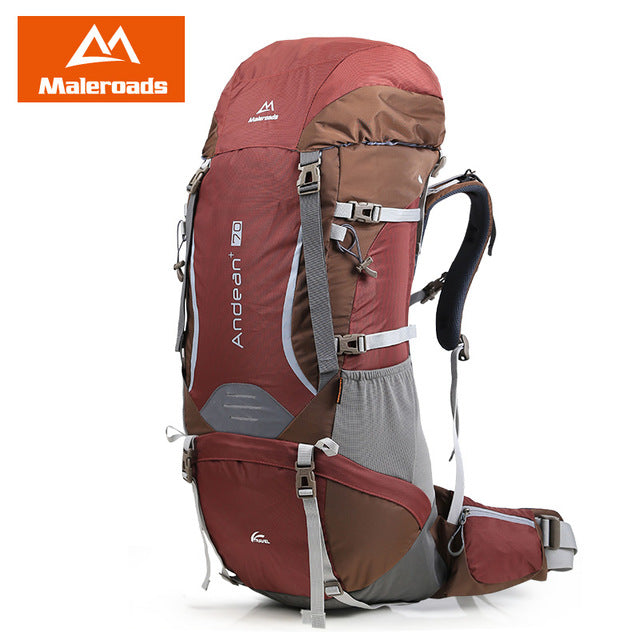 70l hiking backpack maleroads The Mountaineer 70L Hiking Camping Backpack Waterproof Backpack – Camel  Mountain