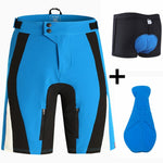Cycling Shorts Men + Gel Pad Cycling Underwear